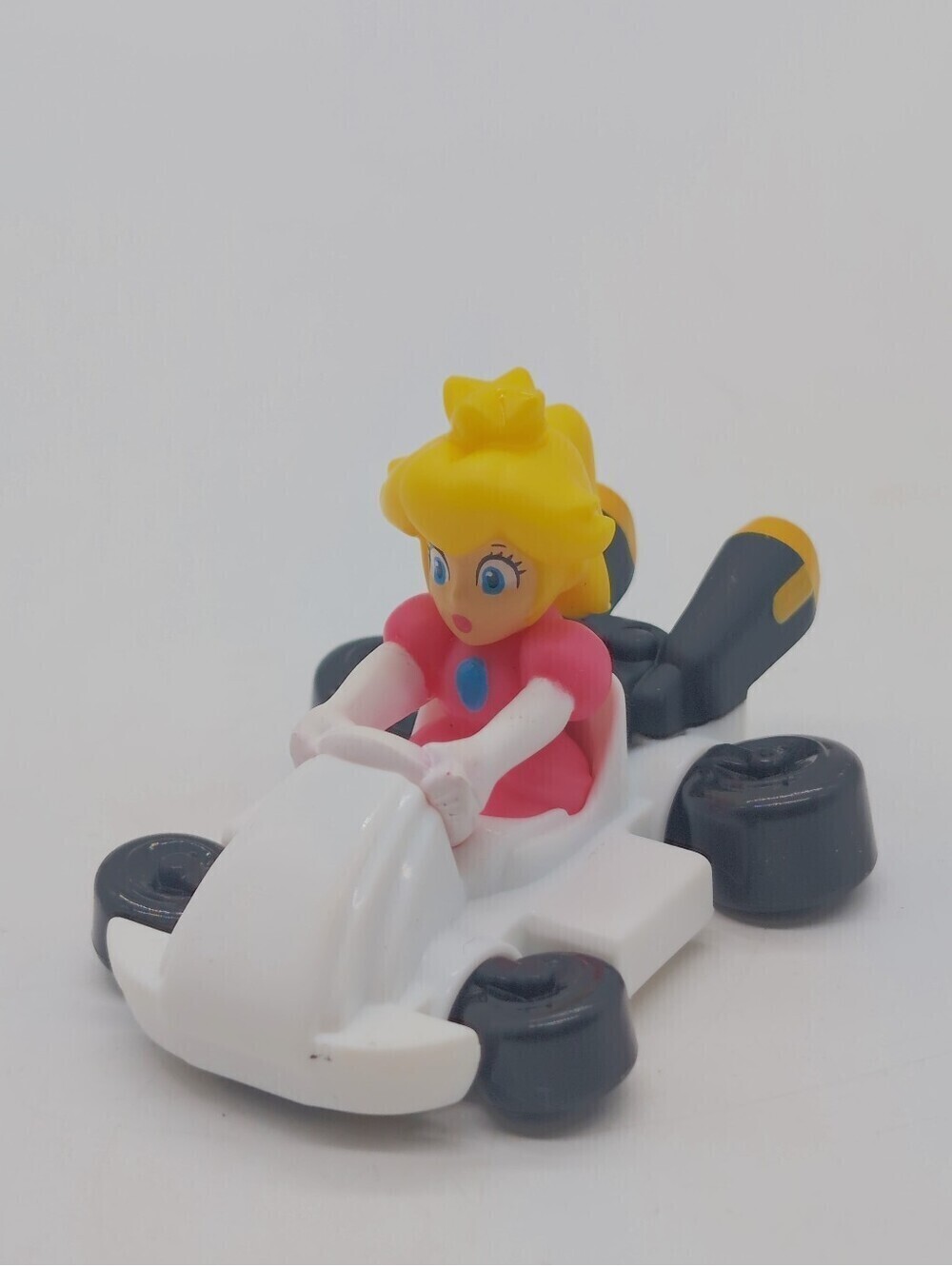 Princess Peach Kart Racer Toy - Pink and White Kids Vehicle McDonald's